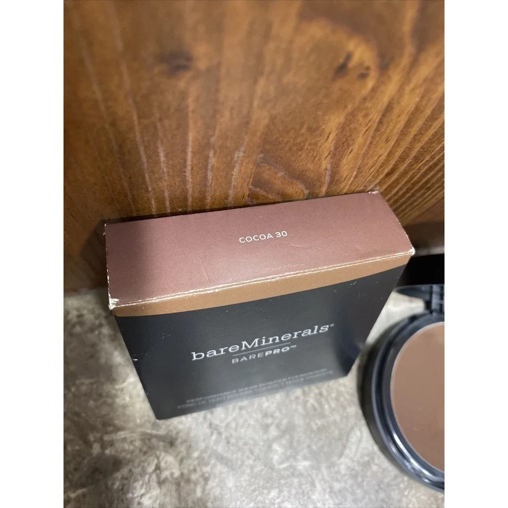 Bareminerals Barepro Performance Wear Powder Foundation 10g Cocoa #30 Nib‎